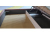 Кровать Лорен (Loren) с подъёмным механизмом (серая)