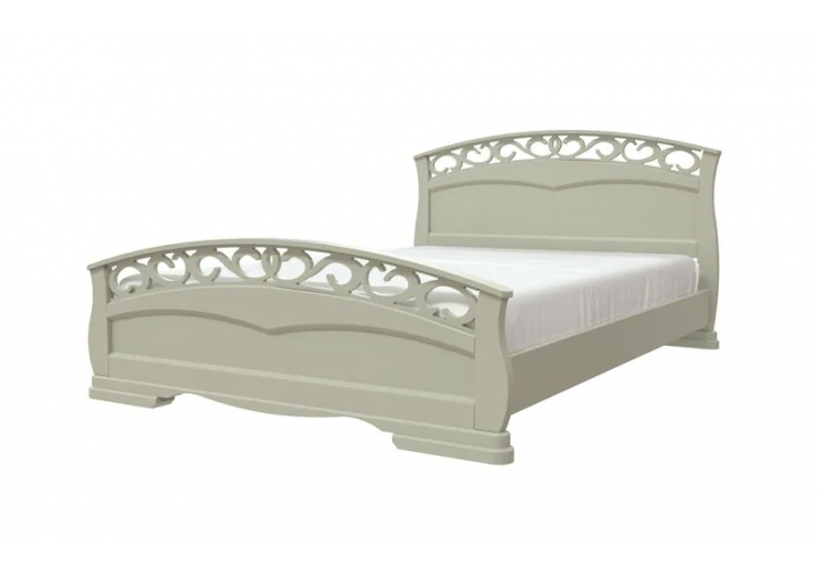 Кровать Грация 1 (фисташка) + основание ортопедическое