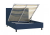 Кровать Мальта с подъёмным механизмом (серая)