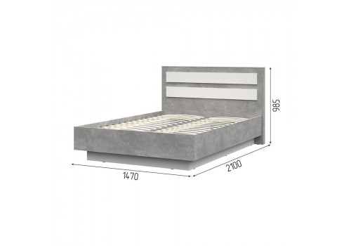 ДЕНВЕР КР 04 Кровать 1,4х2,0