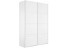 Шкаф-купе Прайм 2-х дверный (ЛДСП) Белый снег
